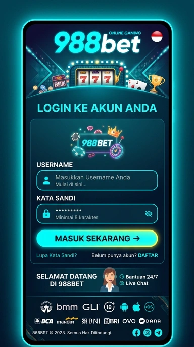 Masuk ke Akun 988bet dengan Mudah