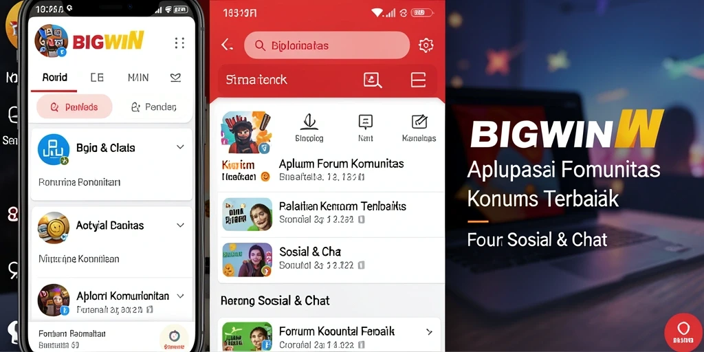 Tampilan antarmuka utama BIGWIN yang menarik dan mudah digunakan.