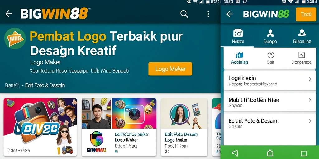Tampilan antarmuka pengguna BIGWIN88 yang nyaman dan fungsional.