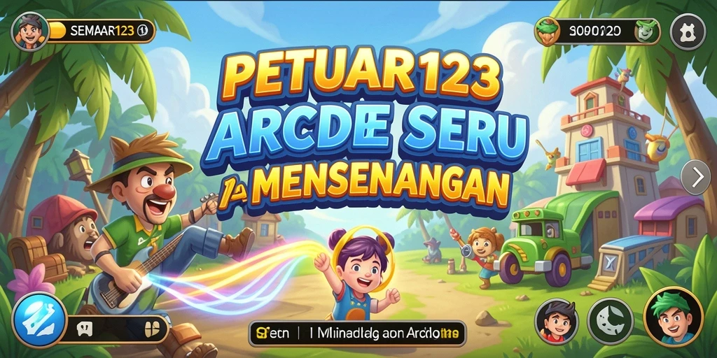 Tampilan antarmuka permainan yang menakjubkan dan interaktif.